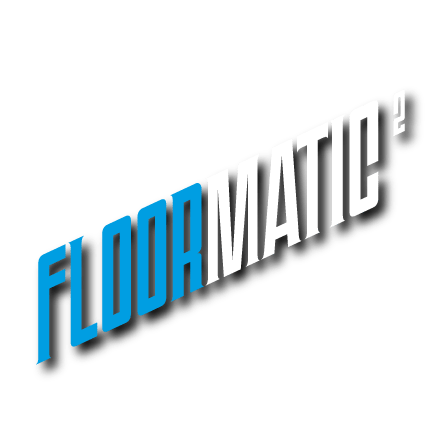 Logo_FLoormatic 45 blaufloor Weiß Schatten